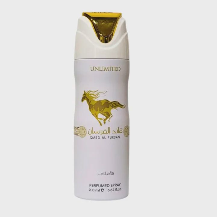 Qaed Al Fursan Unlimited Lattafa Body Sprays 200ml each