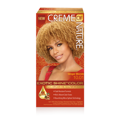 Creme of Nature Exotic Shine Hair Colour with Argan Oil - Ginger blonde 10.01