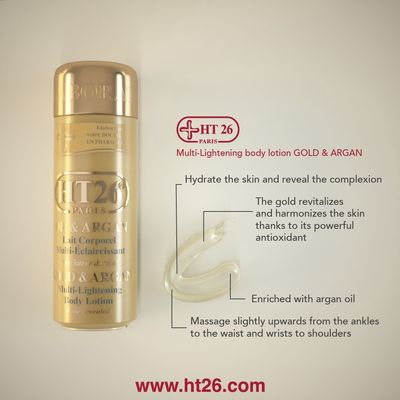 HT26 Paris Gold and Argan Body Lotion