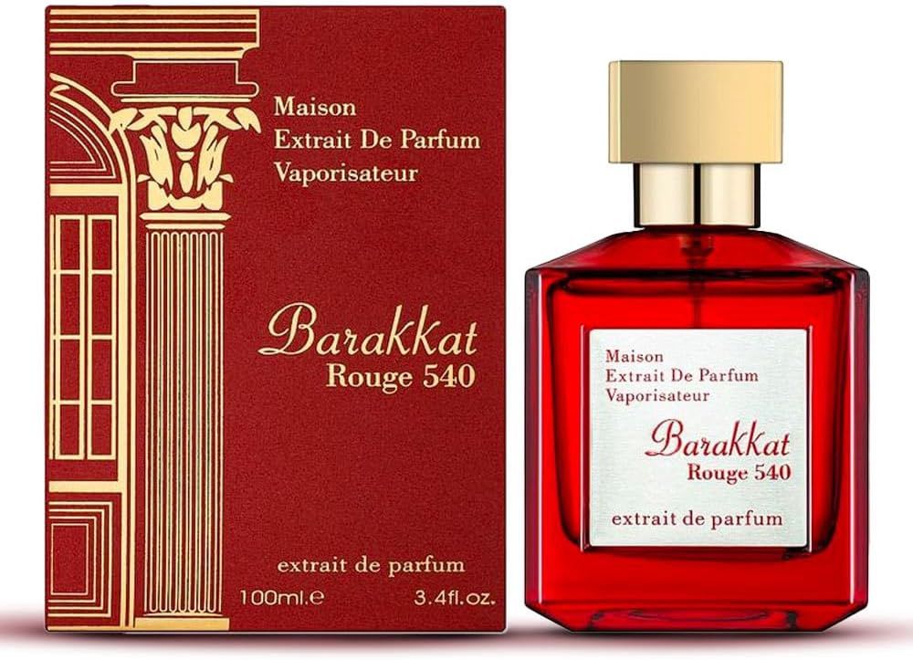 Barack Rouge Eau de Parfum 100ml, Fragrance: Red 540