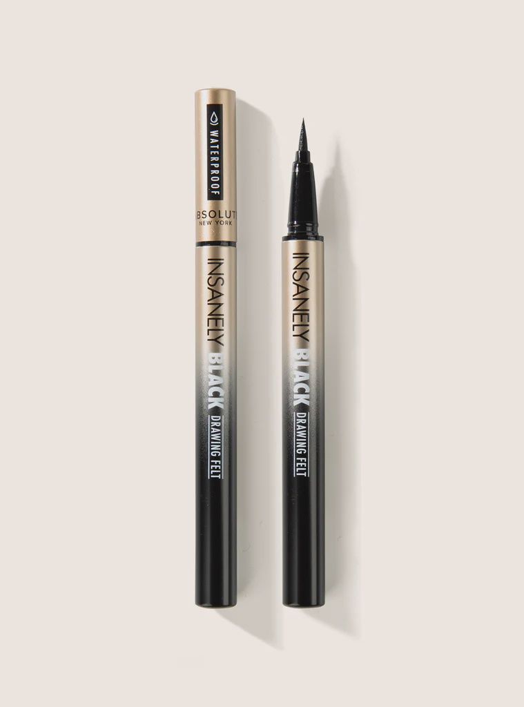 Absolute New York Insanely Black Eyeliner, Style: Firm Felt Tip Liner