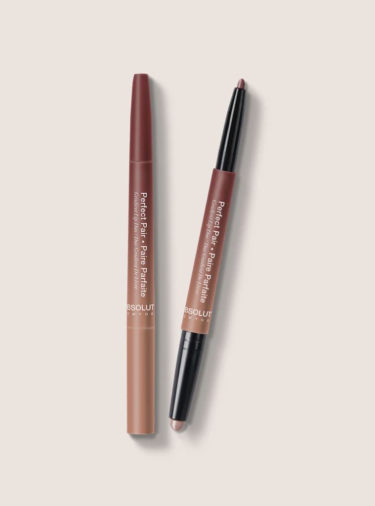 Absolute New York Perfect Pair Lip Duo, colour: Sugar &amp; Spice