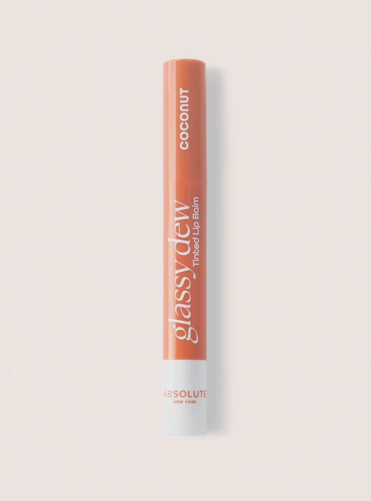 Absolute New York Glassy Dew Tinted Lip Balm, Flavour: Coconut