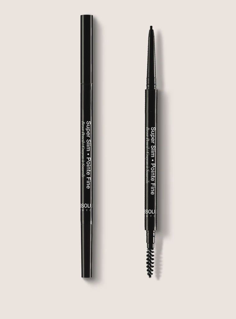 Absolute New York Super Slim Brow Pencils, colour: Smoke