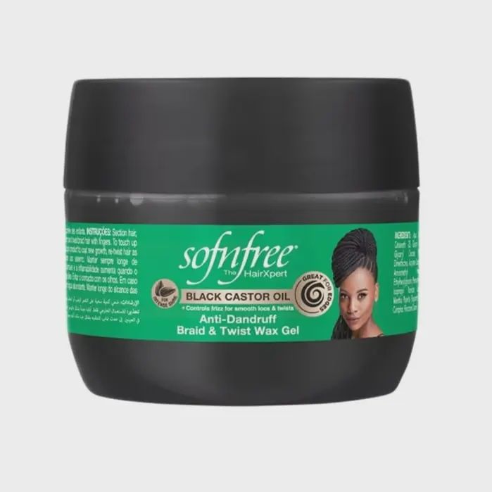 SofnFree BCO Braid &amp; Twist Wax Gel 125ml