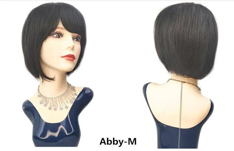 Abby -M Brazilian human hair wig