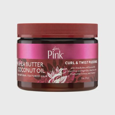 Luster’s Pink Curl &amp; Twist Pudding | Shea Butter Coconut Oil Defined Curls 11oz