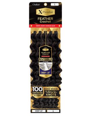 Outre X-Pression Remi Feather Crochet - Deep