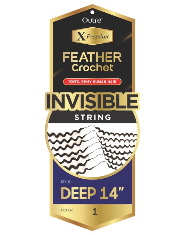 Outre X-Pression Remi Feather Crochet - Deep