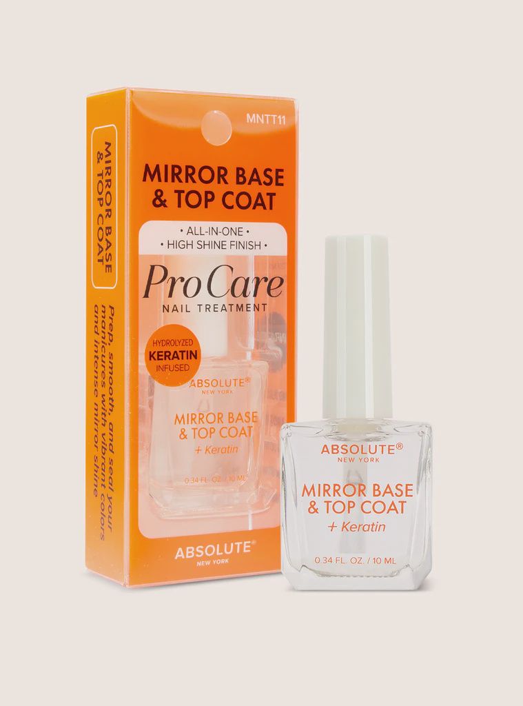 Pro Care Nail Treatment- Ultimate Strengthner, Style: Mirror Base and Top Coat