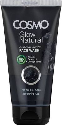 Cosmo Glow Natural Charcoal Detox Face Wash 150ml
