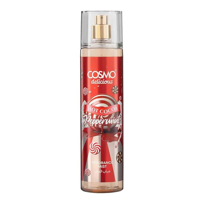 Cosmo Delicious - HOT COCOA PEPPERMINT Body Mist - 250ml