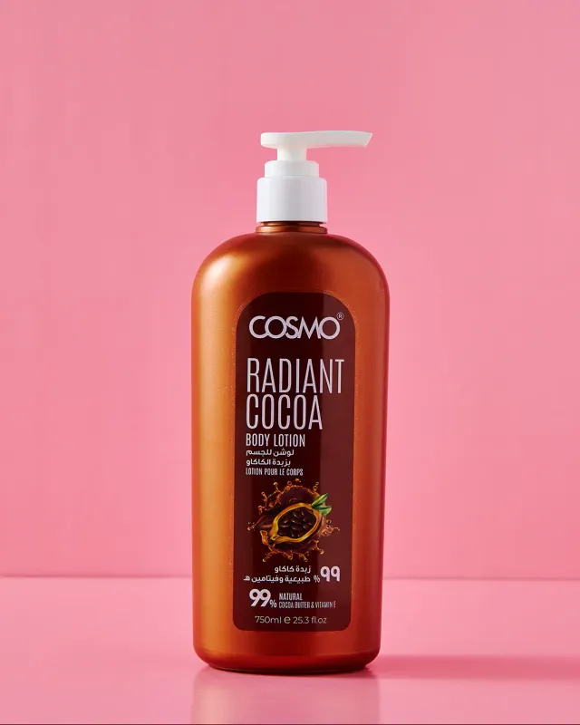 Radiant Cocoa Body Lotion 99% Natural 750ML