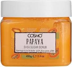 Cosmo Sugar Scrub with Shea Butter and Papaya 450g