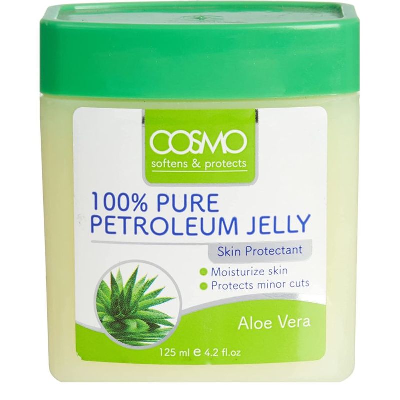 COSMO DESIGNS Aloe Vera Petroleum Jelly Moisturiser, 125 ml
