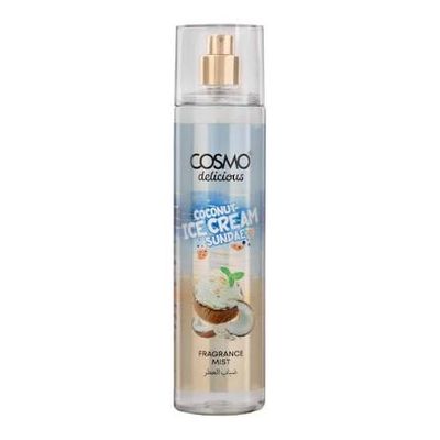 Cosmo Delicious Coconut &amp; Ice Cream Body Mist - 250ml