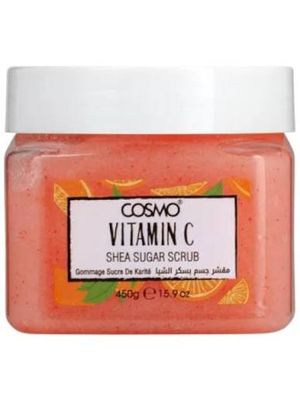 Cosmo - Shea Butter &amp; Vitamin C Sugar Scrub - 450g