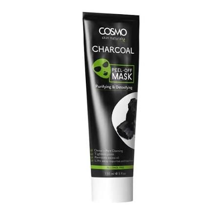 COSMO CHARCOAL PEEL OFF MASK 150ML TUBES