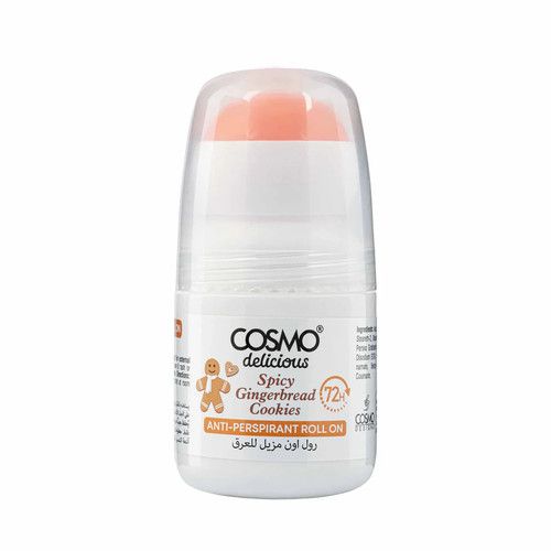 Cosmo Delicious Spicy Ginger Bread Cookie Anti Perspirant Roll On 50ml