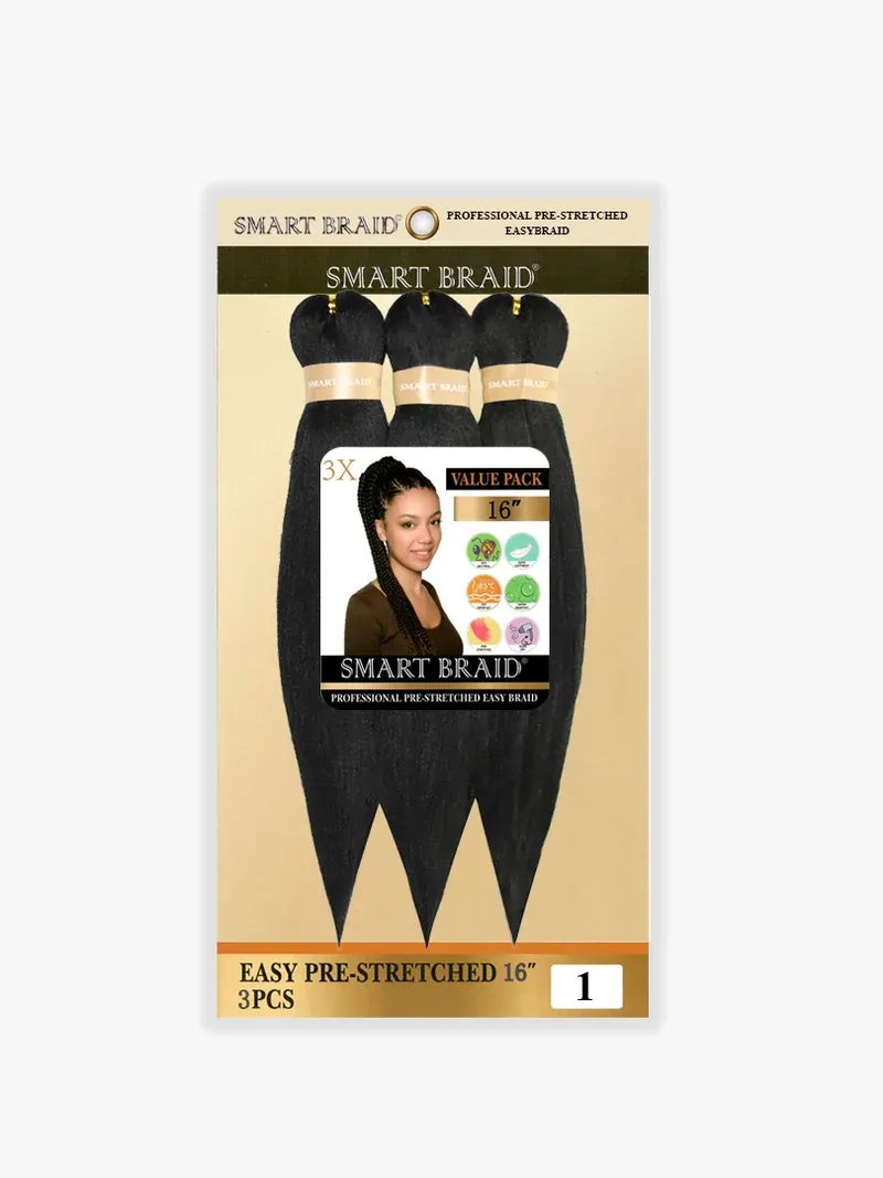 Smart Braid 3X Pre Stretched 16'', color: 1