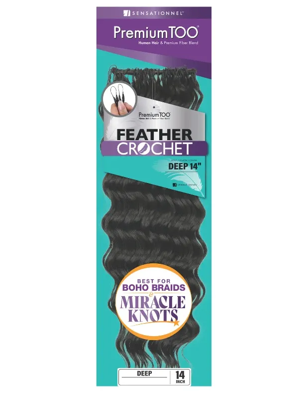 Premium Too Blend Feather Crochet - Deep