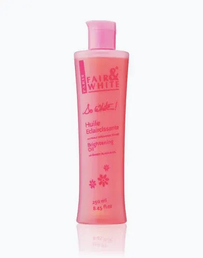 So White Brightening Body Oil With Almond Oil 250ml