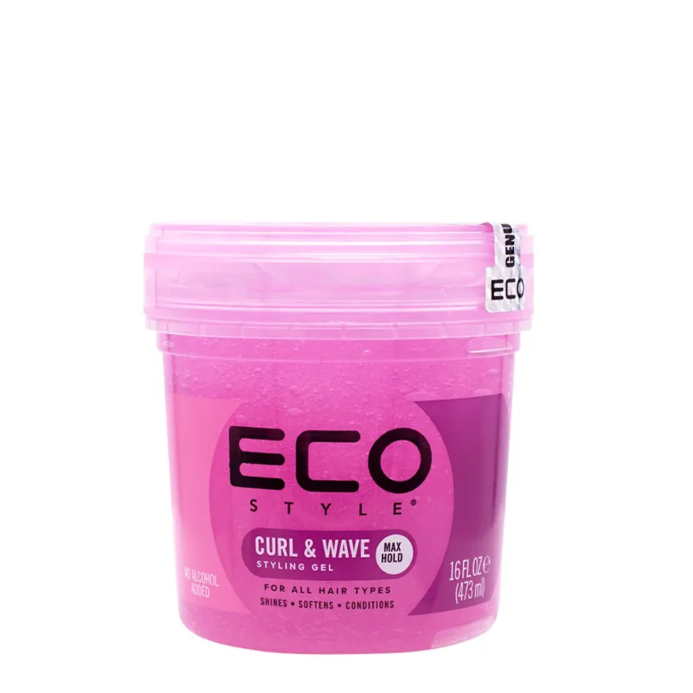 ECo Styling and Fixing Gel for Curly Hair Curl &amp; Wave