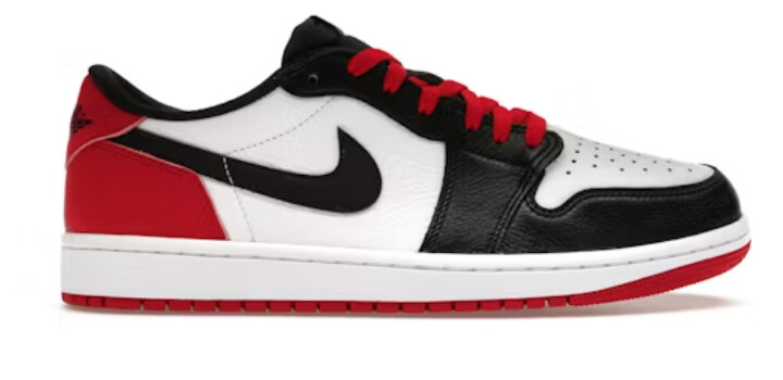 Jordan 1 Retro Low OG Black Toe (2023)