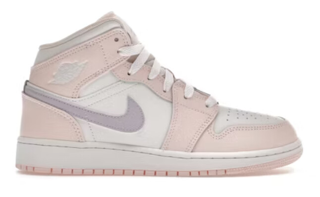 Jordan 1 Mid Pink Wash (GS)