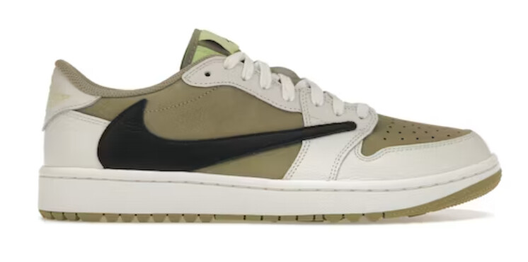 Jordan 1 Retro Low Golf Travis Scott Neutral Olive