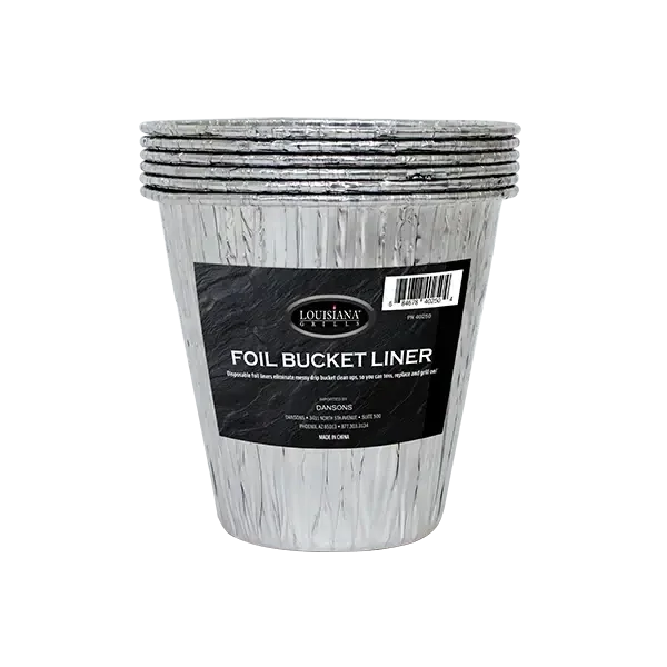 LG 6 Pack Foil Bucket Liners