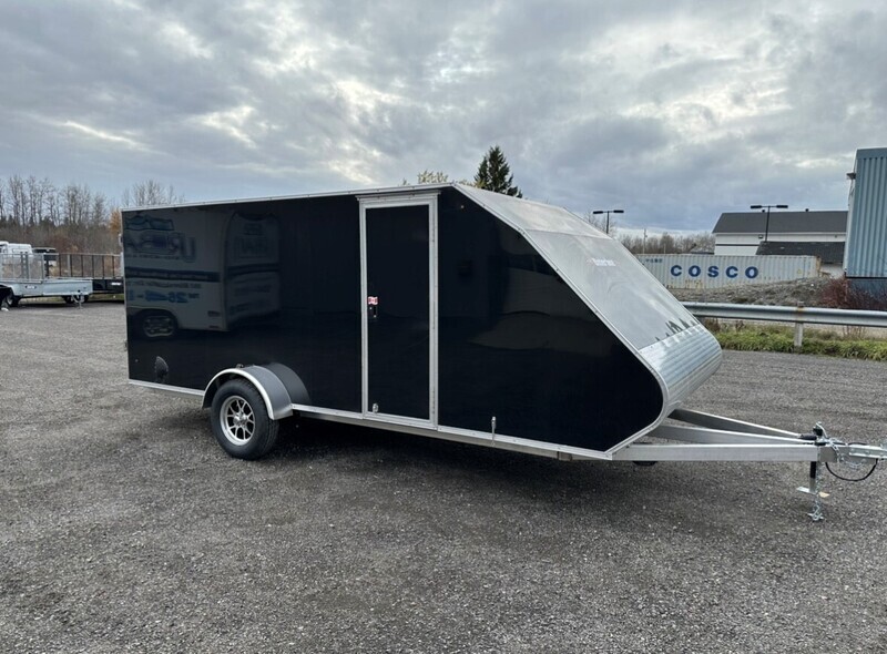 2024 7' x 16' ALL ALUMINUM SINGLE AXLE HYBRID SERIES 78" INTERIOR HEIGHT