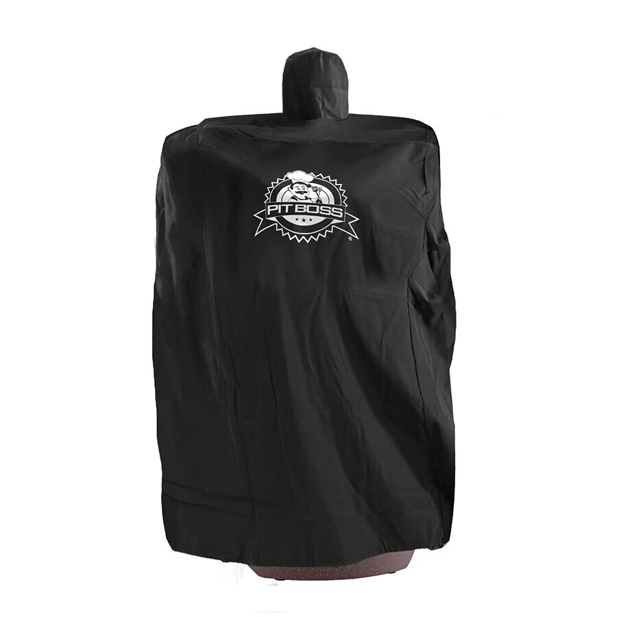 CHARCOAL BARREL SMOKER, MAHOGANY COVER