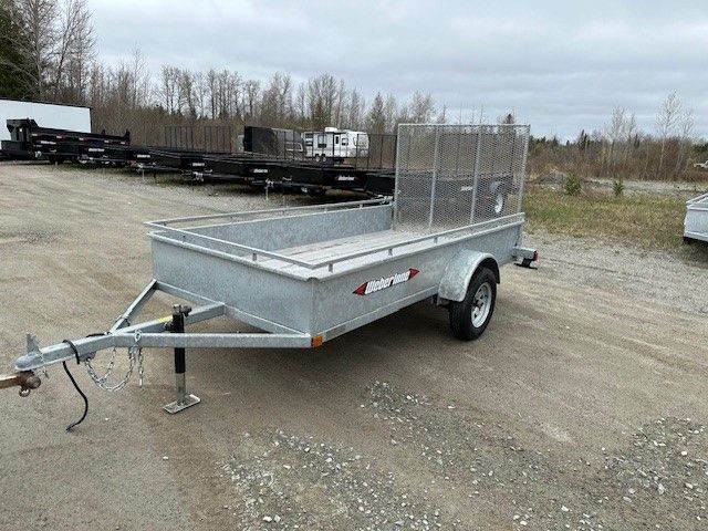 2024 5' X 10' SINGLE AXLE UTILITY