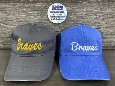 Braves Embroidery Cap