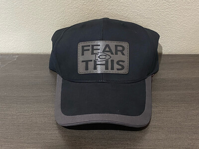 Black with Grey Fear This Hat