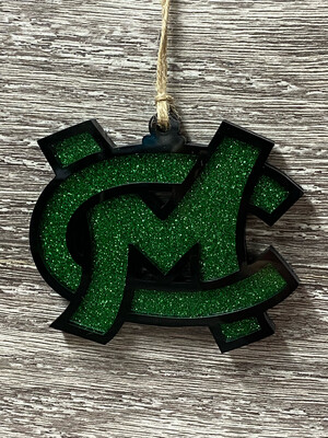Glitter Caddo Mills Ornament