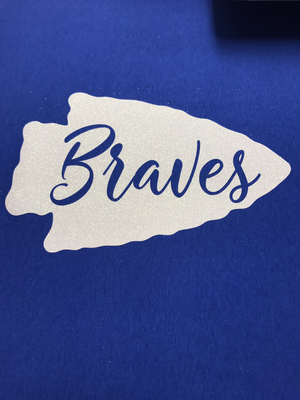 Arrow with Braves inside
