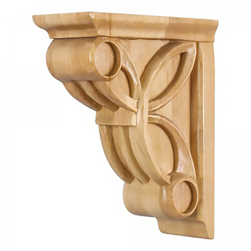 Rubberwood Celtic Weave Corbel