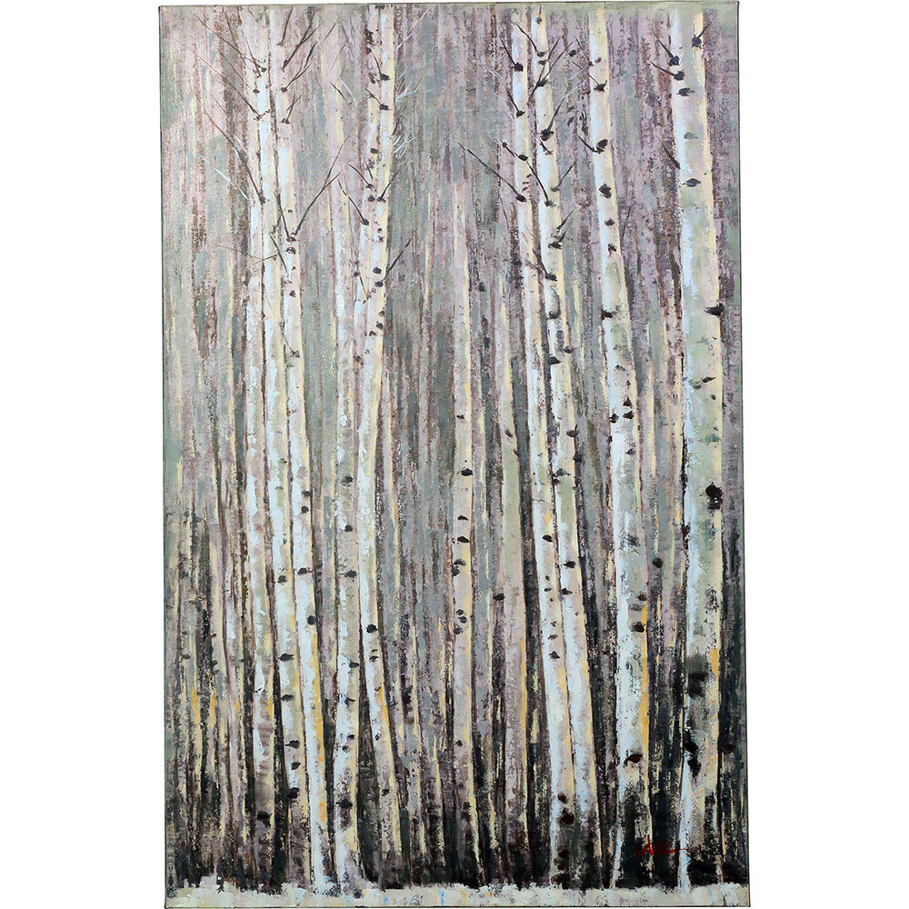 Bare Trees Painting