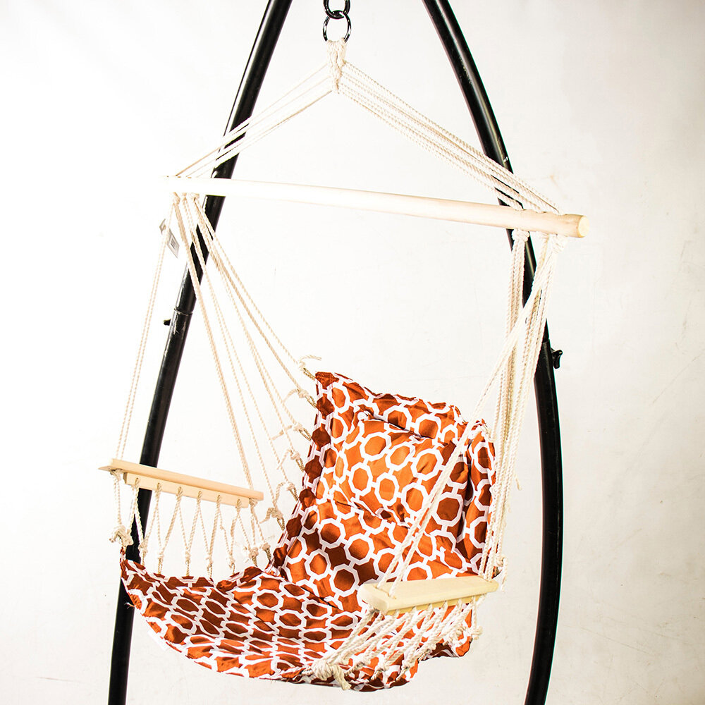Hanging Chair w/Pillows & Arms (FRAME SOLD SEPARATELY)