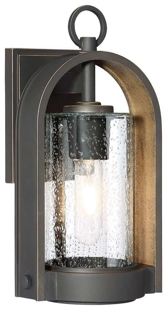 Kamstra Small Oil Rub Bronze w/Gold Exterior 1 Lt Wall Mount Kamstra Small Oil Rub Bronze w/Gold Exterior 1 Lt Wall Mount