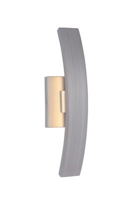 Arcus Brush Aluminum Small 1 Lt LED Exterior Wall Mount Arcus Brush Aluminum Small 1 Lt LED Exterior Wall Mount