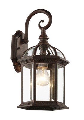 Wentworth Rust 1Lt Exterior Wall Lantern Wentworth Rust 1Lt Exterior Wall Lantern
