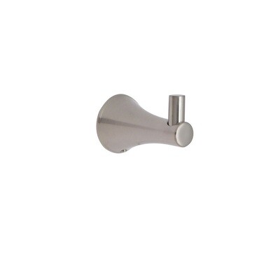 Carmel Satin Nickel Robe Hook Carmel Satin Nickel Robe Hook