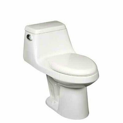 Aegean Wht 1Pc Elongated Ada Commode Aegean Wht 1Pc Elongated Ada Commode