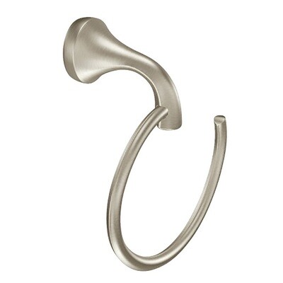 Eva Brushed Nickel Towel Ring Eva Brushed Nickel Towel Ring