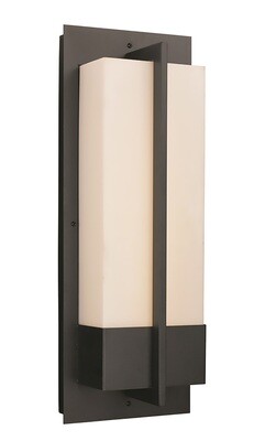 Venue Large Black LED Outdoor Wall Sconce Venue Large Black LED Outdoor Wall Sconce