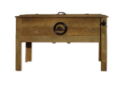 Rustic Wooden Patio 87 Qt Cooler Rustic Wooden Patio 87 Qt Cooler