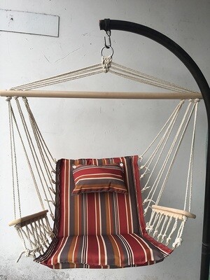 Hanging Chair w/Pillows & Arms Hanging Chair w/Pillows & Arms